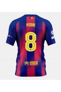 Barcelona Pedri Gonzalez #8 Jalkapallovaatteet Kotipaita 2025-26 Lyhythihainen